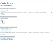 Tablet Screenshot of copilulpepene.blogspot.com