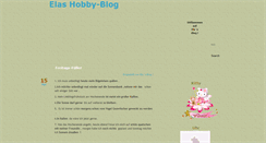 Desktop Screenshot of elashobbyblog.blogspot.com