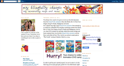 Desktop Screenshot of myblissfullychaoticlife.blogspot.com