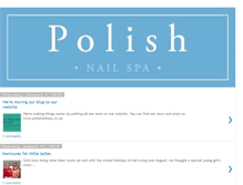 Tablet Screenshot of polishnailspa.blogspot.com