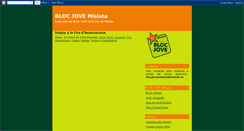 Desktop Screenshot of blocjovemislata.blogspot.com