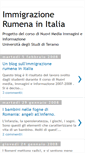 Mobile Screenshot of immigrazionerumena.blogspot.com