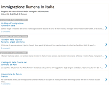 Tablet Screenshot of immigrazionerumena.blogspot.com