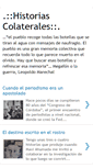 Mobile Screenshot of historiascolaterales.blogspot.com