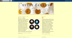 Desktop Screenshot of myeverydayjoy.blogspot.com