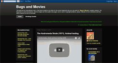 Desktop Screenshot of bugsandmovies.blogspot.com