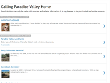 Tablet Screenshot of callingparadisevalleyhome.blogspot.com