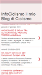 Mobile Screenshot of infociclismoilmioblogdiciclismo.blogspot.com