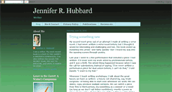 Desktop Screenshot of jenniferrhubbard.blogspot.com