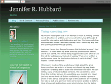 Tablet Screenshot of jenniferrhubbard.blogspot.com