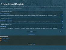 Tablet Screenshot of bubbleheadchaplain.blogspot.com