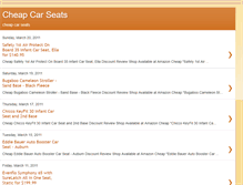 Tablet Screenshot of cheapercarseats.blogspot.com