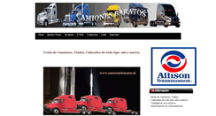 Desktop Screenshot of camionesbaratos.blogspot.com