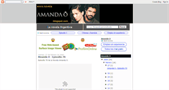 Desktop Screenshot of novelaamandao.blogspot.com