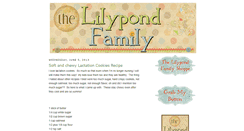 Desktop Screenshot of lilypondfamily.blogspot.com