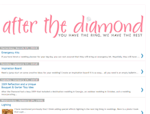 Tablet Screenshot of afterthediamond.blogspot.com