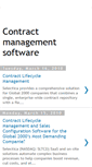 Mobile Screenshot of contract-managementsoftware.blogspot.com