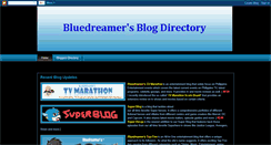 Desktop Screenshot of bluedreamersdirectory.blogspot.com