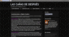 Desktop Screenshot of lascanasdedespues.blogspot.com