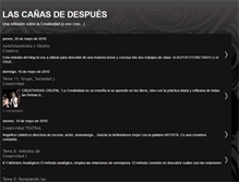 Tablet Screenshot of lascanasdedespues.blogspot.com