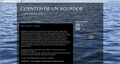 Desktop Screenshot of cuentosdelaguador.blogspot.com