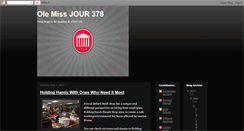 Desktop Screenshot of olemissjour378.blogspot.com