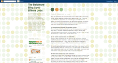 Desktop Screenshot of bmorejobs.blogspot.com