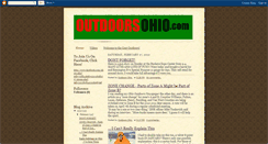 Desktop Screenshot of outdoorsohio.blogspot.com