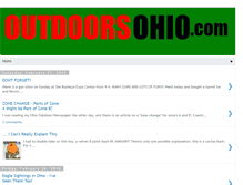 Tablet Screenshot of outdoorsohio.blogspot.com