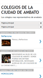 Mobile Screenshot of colegiosdeambato.blogspot.com