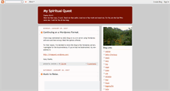 Desktop Screenshot of livingquest.blogspot.com