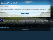 Tablet Screenshot of imagic-solution-win7-dsm.blogspot.com