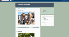 Desktop Screenshot of familjenmyrberger.blogspot.com