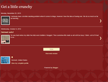 Tablet Screenshot of crunchycrafts.blogspot.com