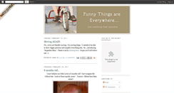 Desktop Screenshot of funny-things-are-everywhere.blogspot.com