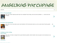 Tablet Screenshot of angelikas-patchpage.blogspot.com