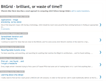 Tablet Screenshot of bitgrid.blogspot.com