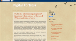 Desktop Screenshot of digitalfortresshs.blogspot.com