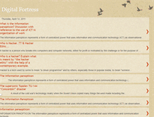 Tablet Screenshot of digitalfortresshs.blogspot.com