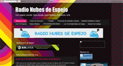 Desktop Screenshot of nubesdeespejo.blogspot.com