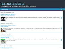 Tablet Screenshot of nubesdeespejo.blogspot.com