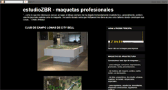 Desktop Screenshot of estudiozbrmaquetas.blogspot.com