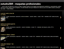 Tablet Screenshot of estudiozbrmaquetas.blogspot.com