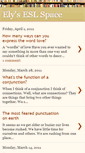 Mobile Screenshot of elyseslspace.blogspot.com