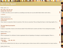 Tablet Screenshot of elyseslspace.blogspot.com