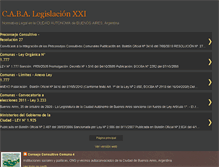 Tablet Screenshot of cabalegislacion.blogspot.com