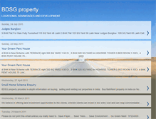 Tablet Screenshot of bdsgproperty.blogspot.com