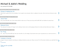 Tablet Screenshot of adeleandmikewedding.blogspot.com