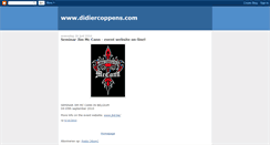 Desktop Screenshot of didier-coppens.blogspot.com