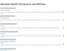 Tablet Screenshot of mountainhealthchiropracticandwellness.blogspot.com